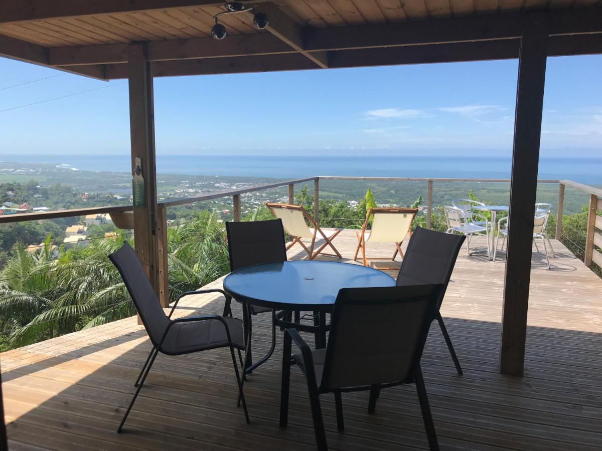 Lounge Des Hauts, 3 Maisons A L'Etang-Sale Avec Vue Sur L'Ocean Indien Et La Foret Exterior foto