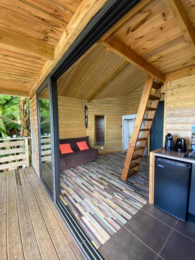 Lounge Des Hauts, 3 Maisons A L'Etang-Sale Avec Vue Sur L'Ocean Indien Et La Foret Exterior foto